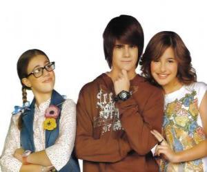 Puzzle de Patito, Matias y Antonella