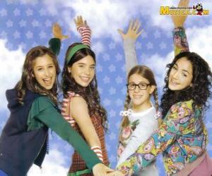 Puzzle de Patito y sus amigas