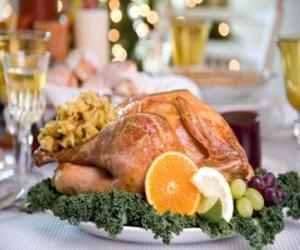 Puzzle de Pavo relleno