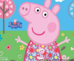 rompecabezas de peppa para niños de tres años
