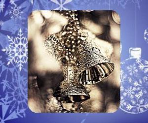 Puzzle de Pequeñas campanas navideñas