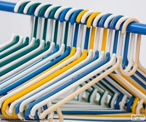 Puzzle de Perchas de armario