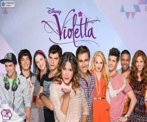 juegos de violetta rompecabezas