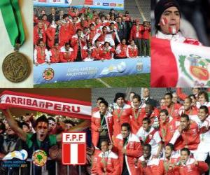 Puzzle de Perú, 3er clasificado Copa América 2011