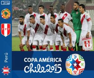 Puzzle de Perú Copa América 2015