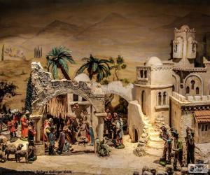 Puzzle de Pesebre nacimiento Jesús
