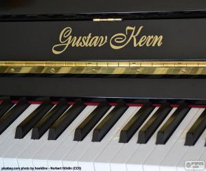 Puzzle de Piano negro