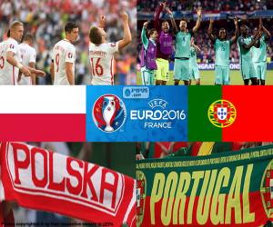 Puzzle de PL-PT, cuartos Euro 2016