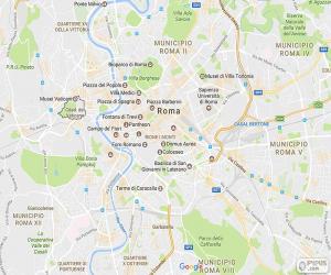 Puzzle de Plano de Roma