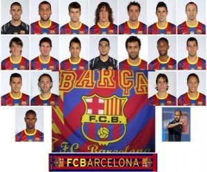 Puzzle de Plantilla del Fútbol Club Barcelona 2010-11