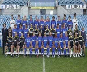 Puzzle de Plantilla del Getafe C.F. 2008-09