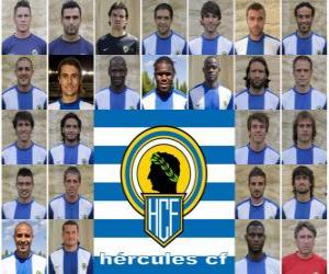 Puzzle de Plantilla del Hércules Club de Fútbol 2010-11