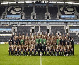 Puzzle de Plantilla del Hull City A.F.C. 2008-09