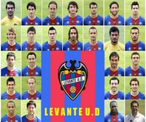 Puzzle de Plantilla del Levante Unión Deportiva 2010-11