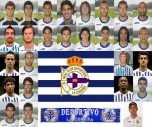 Puzzle de Plantilla del Real Club Deportivo de La Coruña 2010-11