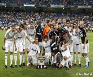 Puzzle de Plantilla del Real Madrid 2009-10