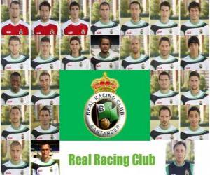 Puzzle de Plantilla del Real Racing Club de Santander 2010-11