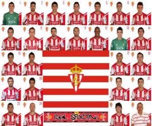 Puzzle de Plantilla del Real Sporting de Gijón 2010-11