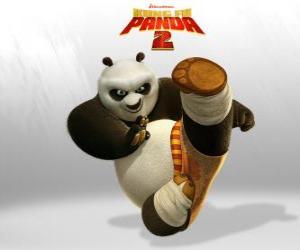 Puzzle de Po es el protagonista principal de las aventuras de la película Kung Fu Panda 2