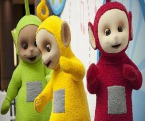 Puzzle de Po, Laa-Laa y Dipsy