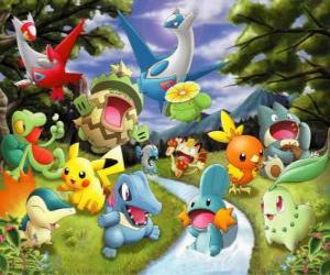 Puzzle de Pokémons