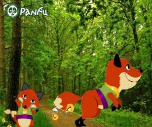 Puzzle de Pokopet Fox de Panfu