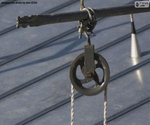 Puzzle de Polea simple