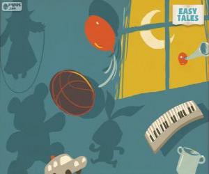 Puzzle de Por la noche los juguetes cobran vida. Cuento de Hans Christian Andersen