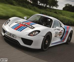 Puzzle de Porsche 918 Spyder Martini Racing