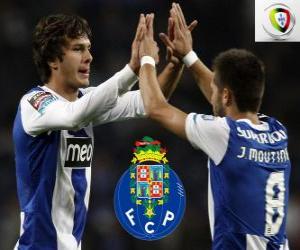 Puzzle de Porto, campeón de la Primera División Nacional 2011-2012, liga de fútbol de Portugal