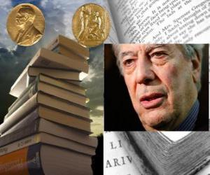 Puzzle de Premio Nobel de Literatura 2010 - Mario Vargas Llosa -