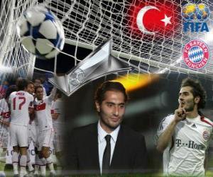 Puzzle de Premio Puskás de la FIFA 2010 para Altintop