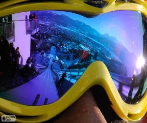 Puzzle de Preparado para salto de esquí