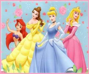juegos de rompecabezas de princesas disney