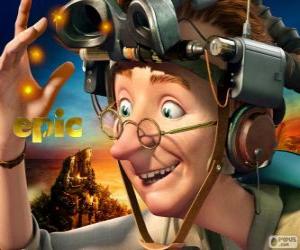 Puzzle de Profesor Bomba, un excéntrico científico