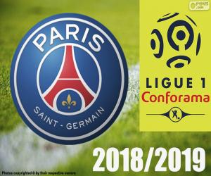 Puzzle de PSG, campeón 2018-2019