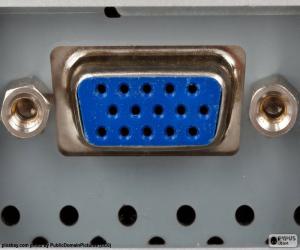 Puzzle de Puerto o conector VGA