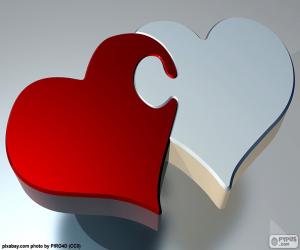 Puzzle de Puzzle corazones