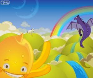 Puzzle de Pypus y la fantasía