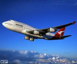 Puzzle de Qantas Airlines es una aerolínea Australiana