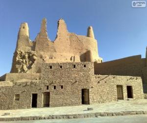 Puzzle de Qasr Marid, Dumat Al-Jandal, Arabia Saudí