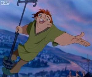 Puzzle de Quasimodo, el jorobado de Notredame