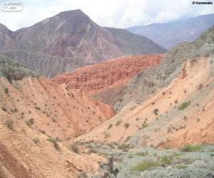Puzzle de Quebrada de Humahuaca, Jujuy, Argentina