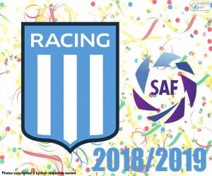 Puzzle de Racing Club, campeón 2018-2019