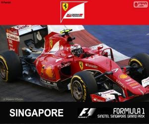 Puzzle de Raikkonen G.P Singapur 2015