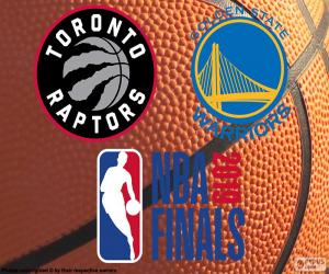 Puzzle de Raptors-Warriors, final NBA 2019