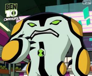 Puzzle de Rayo de Cañon, Ben 10 Omniverse