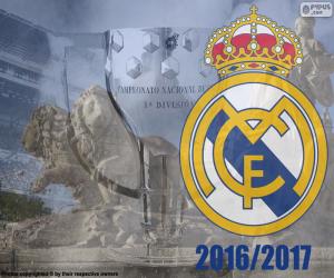 Puzzle de Real Madrid, campeón 2016-2017
