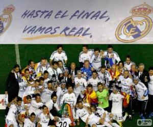 Puzzle de Real Madrid campeón Copa del Rey 2013-2014