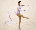 Gimnasia rítmica - Ejercicio individual con cinta